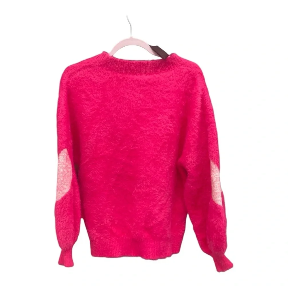 Pink Heart Sweater